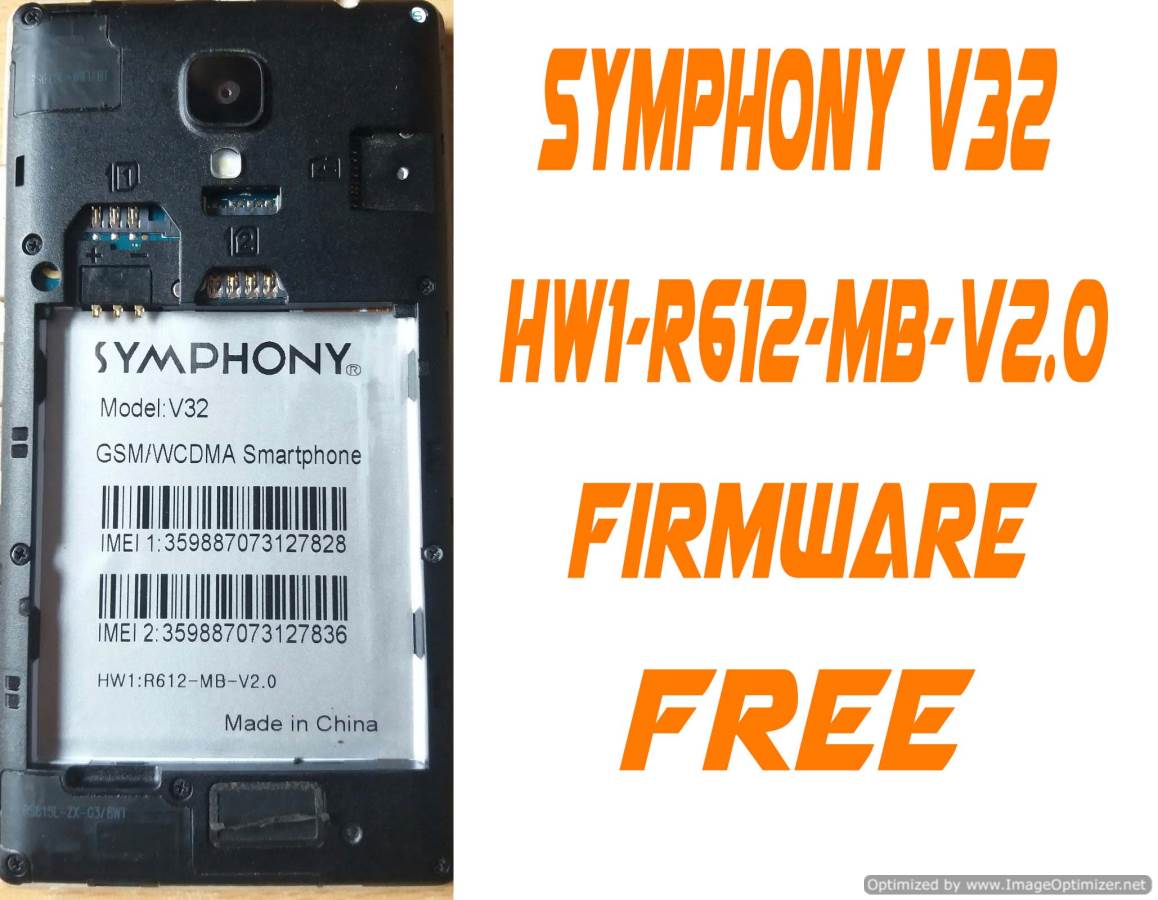 Symphony V32 HW1 flash File Without Password