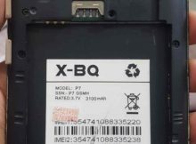 X-BQ P7/P7S Flash File Without Password ROM