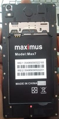 Maximus Max 7 Flash File