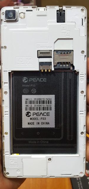 PEACE P33 flash File Without Password