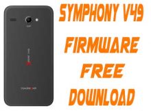 Symphony V49 Stock Firmware Rom (Flash File) Free