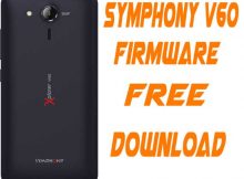 Symphony V60 Stock Firmware Rom (Flash File) Free