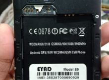 Eyad E9 Flash File MT6572 Firmware