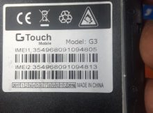 GTouch G3 Flash File SP7731 Firmware