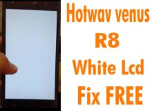 Hotwav Venus R8 (B11) White Lcd Fix Flash File Free Tested