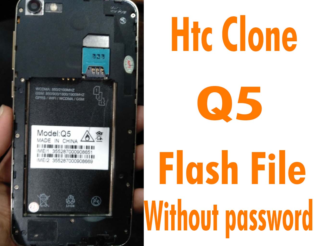Htc Clone Q5 Flash File Without Password