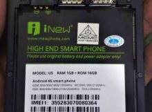 i New U5 Flash File Firmware MT6735 Download