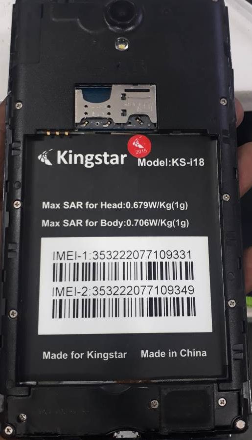 Kingstar KS-i18 Flash File Without Password