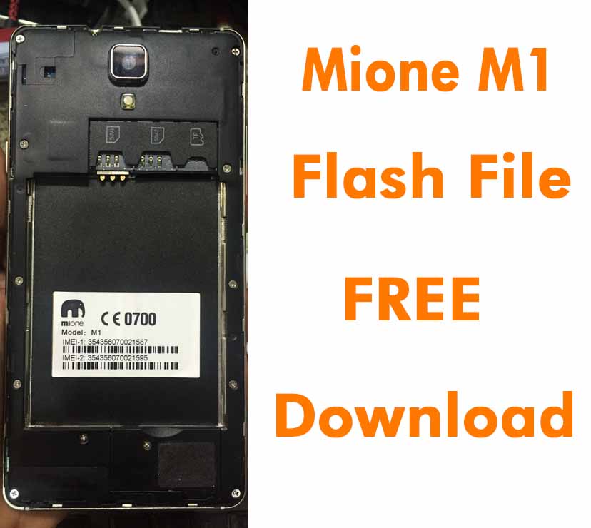 Mione M1 Flash File Without Password Cm2 Read