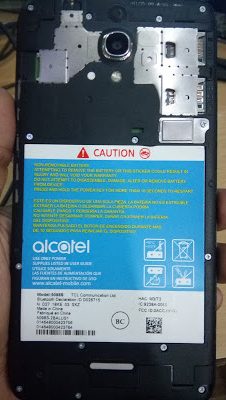 Alcatel 5098S Flash File Without Password