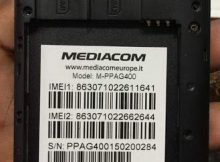 Mediacom M-PPxG400 Flash File Firmware