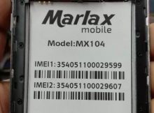 Marlax MX104 Flash File MT6580 6.0 Firmware