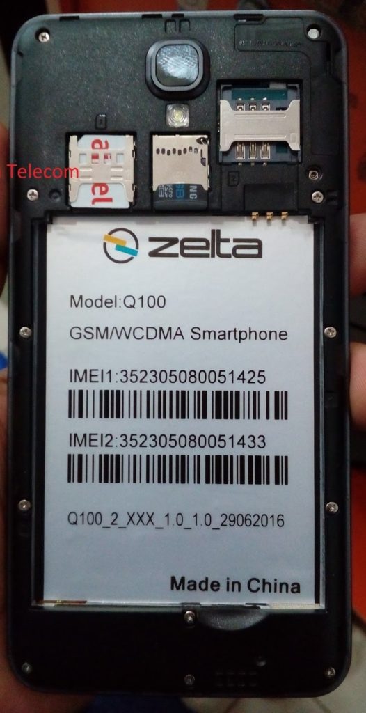 Zelta Q100 Flash File Without Password