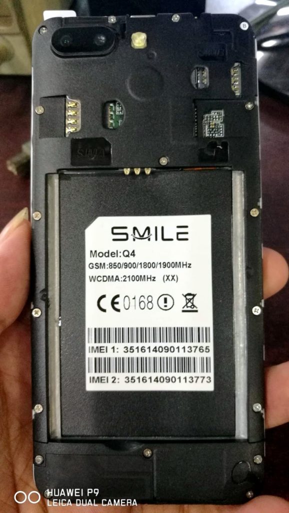 Smile Q4 XX Flash File 5.1 Tested Firmware