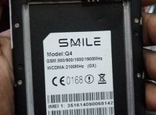 Smile Q4 (GX) Flash File Version 7.1 Firmware