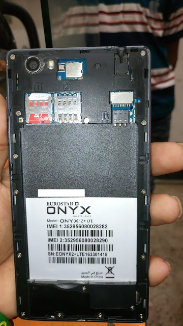 Eurostar Onxy 2+ LTE Flash File Without Password