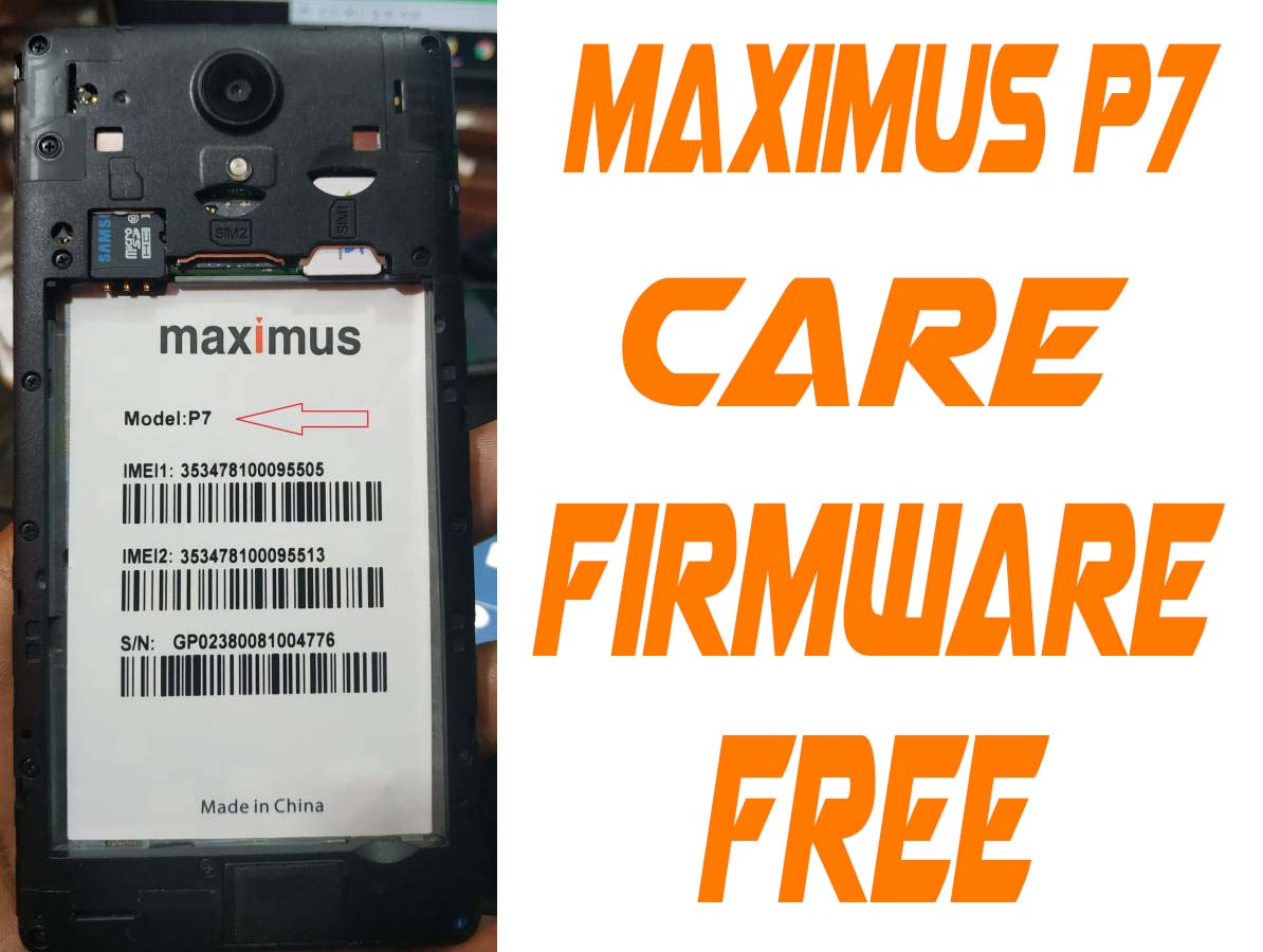Maximus P7 Firmware Flash File Without Password