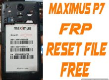 Maximus P7 Frp Reset File Without Password