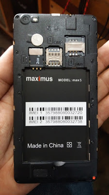 Maximus Max 5 Flash File