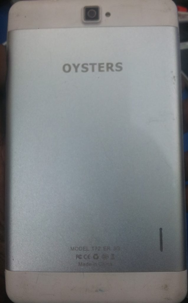 Oysters T72 Er 3G Flash File
