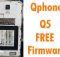 Qphone Q5 Flash File Without Password MT6572