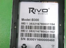 Rivo B300 Flash File Without Password Cm2 Read