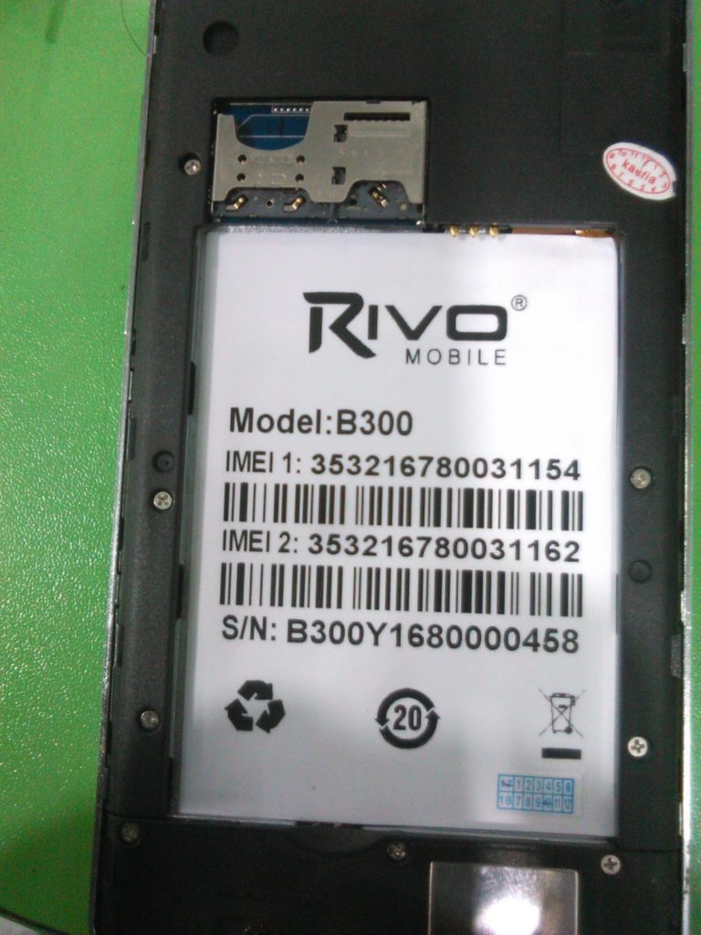 Rivo B300 Flash File Without Password