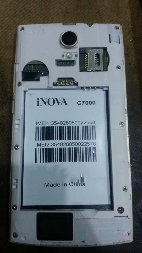i Nova C7000 Flash File Pac Firmware