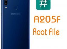 Samsung A20 SM-A205F U2 Pie Tested Root File