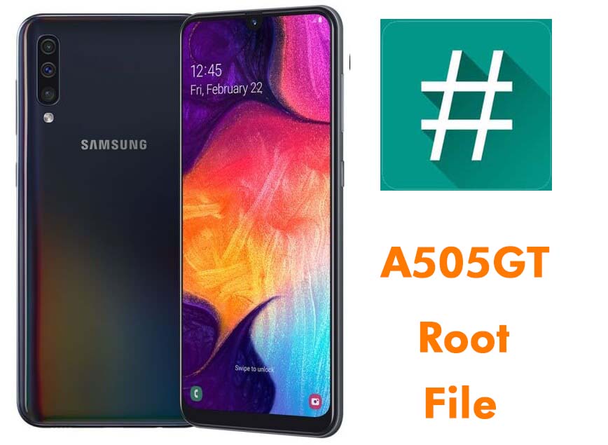 Samsung A50 A505GT U3 9 Pie Auto Root File