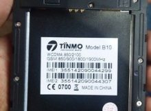 Tinmo B10 Flash File MT6580 5.1 Tested Firmware ROM