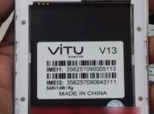 Vitu V13 Flash File SP7731 5.1 Tested Firmware