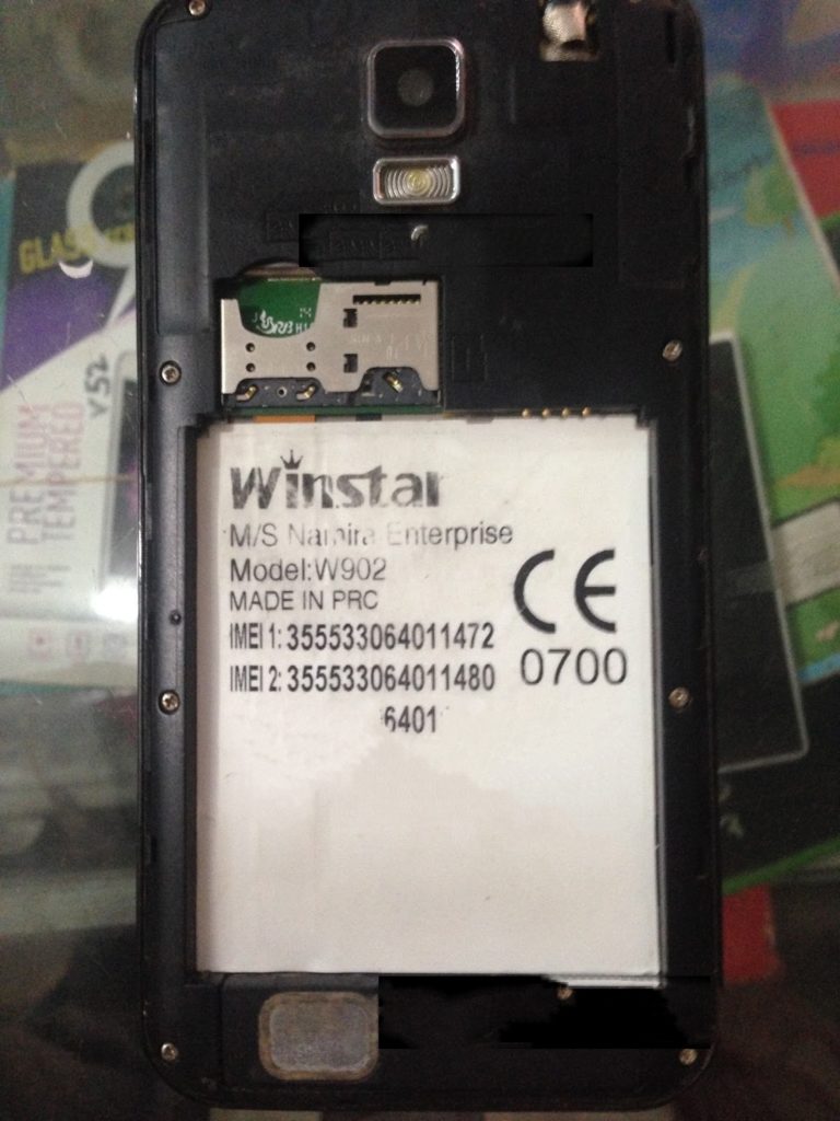 Winstar W902 MT6572 Flash File Without Password