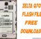 Zelta Q70 Flash File Without Password