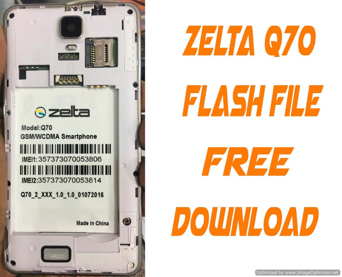 Zelta Q70 Flash File Without Password
