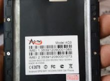 Agetel AG9 Flash File Firmware MT6580 ROM