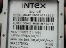 INTEX Elyt E8 Flash File Firmware Download