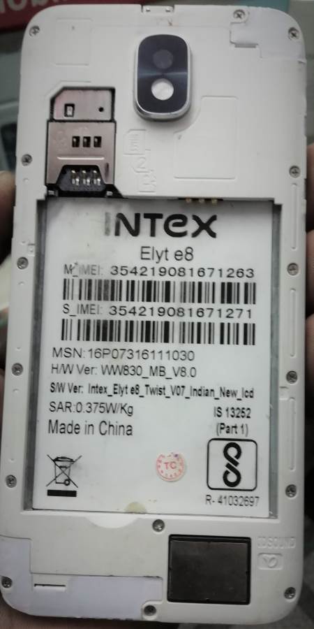INTEX Elyt E8 Flash File Firmware Download