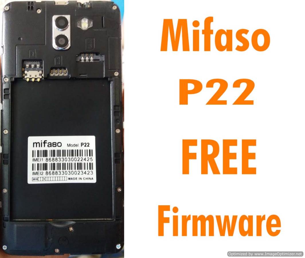 Mifaso P22 Flash File Without Password