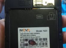 Nova N20 Flash File MT6580 6.0 Firmware