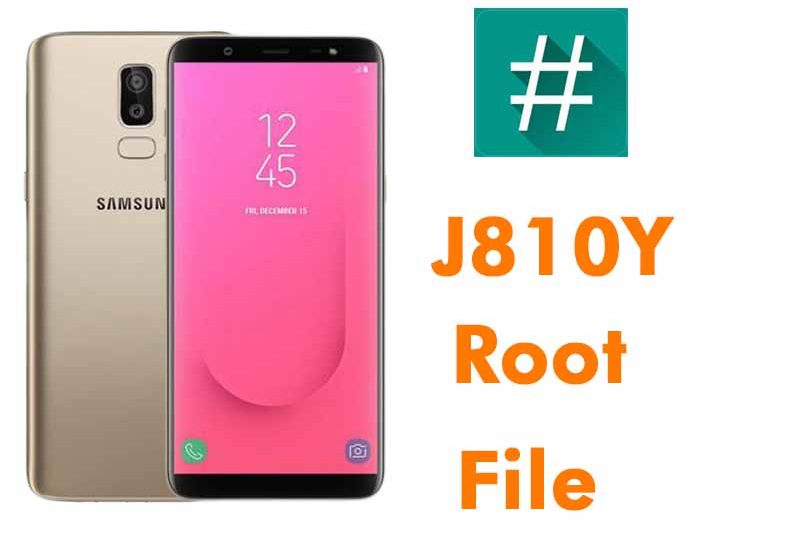 Samsung J8 J810Y U4 9 Pie Auto Root File