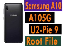 Samsung A10 SM-A105G U2 Pie Tested Root File