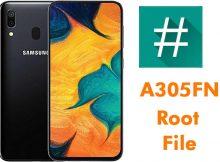 Samsung A30 A305FN U2 9 Pie Auto Root File