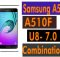 Download Samsung A510F U8 Combination Firmware