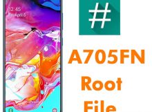 Samsung A70 A705FN U3 9 Pie Auto Root File