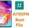 Samsung A70 A705FN U3 9 Pie Auto Root File