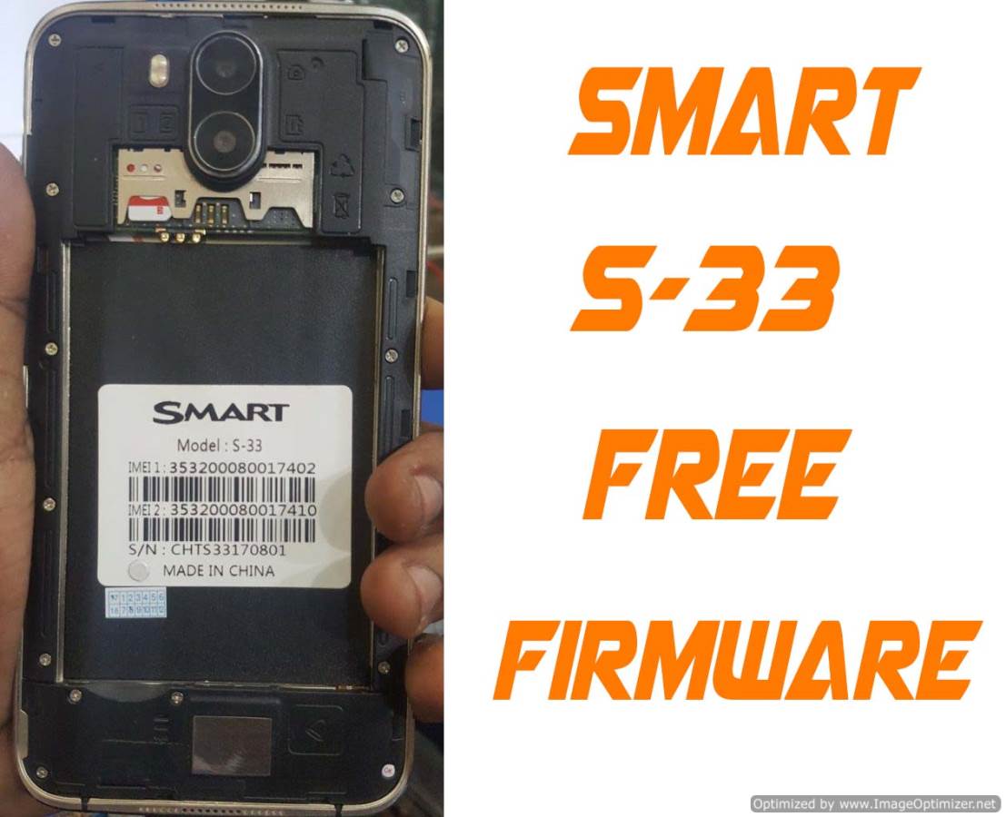 Smart S33 Flash File Without Password