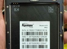 Airmax A15 Pro Flash File SP7731 Firmware