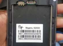 Fly Huawei Clone iQ3540 Flash File Firmware