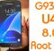 Samsung S7 G930F U4 8.0 Root File Tested